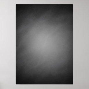 Trendige Schiefertafel-Vignette Poster