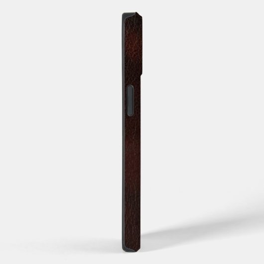 trendige Schokolade Braun Leder Damask iPhone5 Geh Case-Mate iPhone Hülle (Rückseite / Rechts)