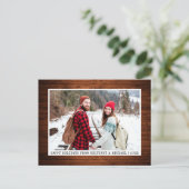 Trendige Schreibmaschine Schriftart Minimalistisch Postkarte (Stehend Vorderseite)