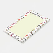 Trendige Schuhe Post-it-Noten Post-it Klebezettel (angewinkelt)