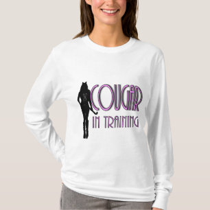 trendige Silhouette-Cougar im Training T-Shirt