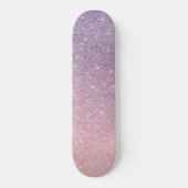 trendige Skateboard mit Glitzer Glitzer (Vorderseite)