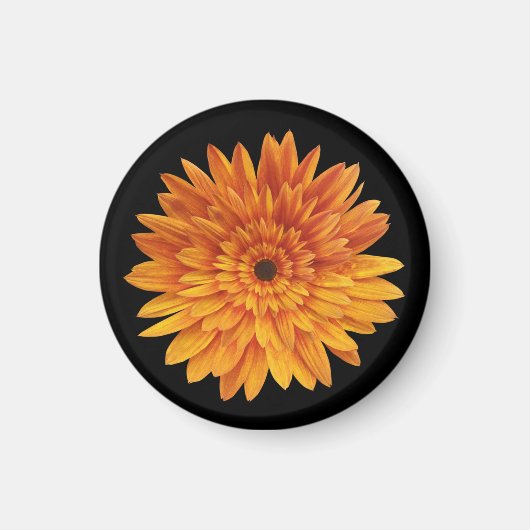 trendige Sonnenblume Magnet (Vorne)
