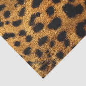 trendige, stilvolle Safari-Muster für Leopardendru Seidenpapier (Ausschnitt)