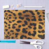 trendige, stilvolle Safari-Muster für Leopardendru Seidenpapier (Handwerk)