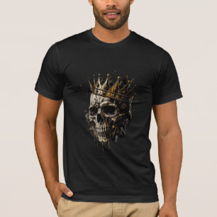 Trendige Totenkopf-T-Shirt-Drucke für Modefans T-Shirt