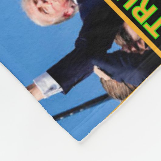 Trendige Trump Fleece Blankets | Exklusive Designs (Ecke)