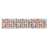 Trendige und künstlerische Aquarellbilder drucken Kurzer Tischläufer (Horizontal)