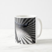 Trendige und moderne Boot Art Kaffeetasse (VorderseiteRechts)