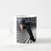 Trendige und moderne Boot Art Kaffeetasse (Vorderseite Links)