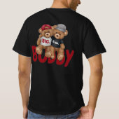 Trendige Unisex-Mode T-Shirt (Rückseite)