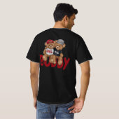 Trendige Unisex-Mode T-Shirt (Schwarz voll)