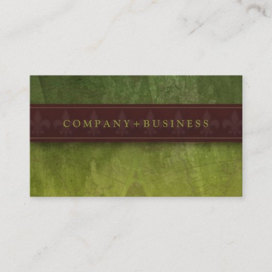 Trendige Vintage Grunge Designer Business Cards Visitenkarte (Vorderseite)