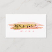 trendige Visitenkarte (Vorderseite)