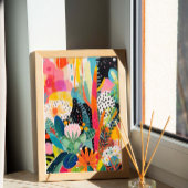 Trendige Wall Art Abstrakt Print Dopamin Dekoratio Fotodruck