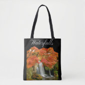 Trendige Wasserfälle im Gebirge Tasche (Vorderseite)