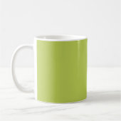 Trendige weiche Chartreuse-Kaffeetasse Kaffeetasse (Links)