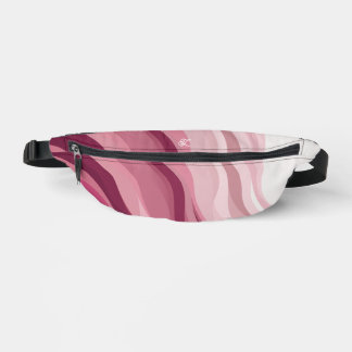 Trendige Wellentasche Bauchtasche