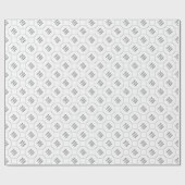 Trendige Werbeaktion Foto oder Logo hochladen Geschenkpapier (Flach)