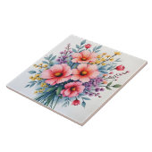 Trendige Wildblumen Schöne Luxus-Kollektion Fliese (Seite)