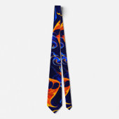 trendiger, abstrakter Farbschwung Krawatte (Vorderseite)