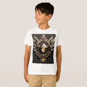 Trendiger Boy's Graphic T - Shirt - Stilvoll & kom (Vorne ganz)