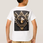 Trendiger Boy's Graphic T - Shirt - Stilvoll & kom (Rückseite)