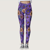 Trendiger Daisy Charm Cardio Athletik Leggings (Vorderseite)