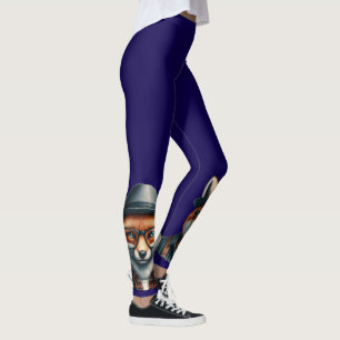Trendiger Fuchs-Charakter Leggings