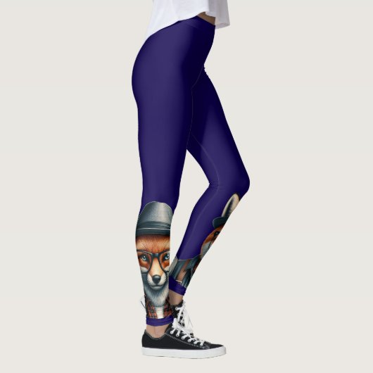 Trendiger Fuchs-Charakter Leggings (Rechts)