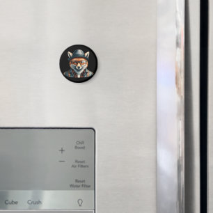 Trendiger Fuchs-Charakter Magnet