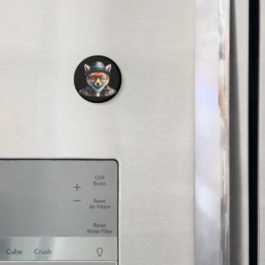 Trendiger Fuchs-Charakter Magnet (In Situ (Kühlschrank))