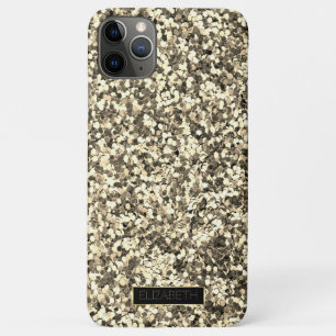 Trendiger funkelnder Goldglitter, Rahmen - Persona Case-Mate iPhone Hülle