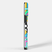 Trendiger Hippie-Abstrakt iPhone Hülle (Rechte Seite)