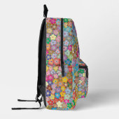 Trendiger, lebendiger floraler Rucksack mit indivi (Links)