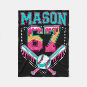Trendiger Mason 67 Mem Eiscreme-Tropf Bysebyll Geb Fleecedecke