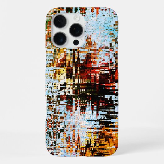 Trendiger moderner Landhausstil iPhone Hülle (Rückseite)