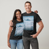 Trendiger nihilistischer Pinguin Aber warum? T-Shirt (Unisex)