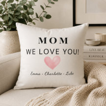 Trendiger personalisierter Mama Wir lieben dich Ge