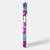 Trendiger Retro-Muster-individuelle Name Case-Mate iPhone Hülle (Rückseite / Rechts)