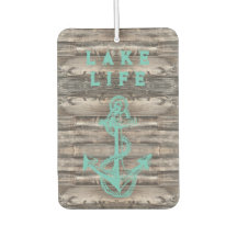 trendiger rustikaler NAUTICAL AQUAMARIN ANCHOR |