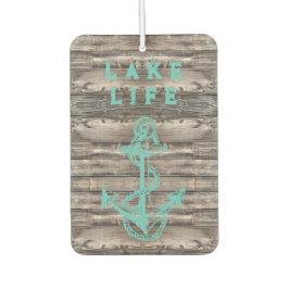 trendiger rustikaler NAUTICAL AQUAMARIN ANCHOR | Autolufterfrischer