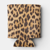 trendiger, stylischer Wildsafari-Leopardendruck Dosenkühler (Rückseite)