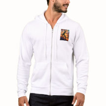Trendiger T - Shirt - Bella Leinwand Full Zip Hood