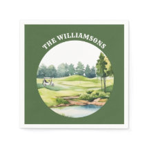 Trendiger Wasserfarbe Golf Orientierter Kurs Wagen