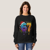 Trendiges 6 7 Meme Six Seven Weihnachten Winter Ur Sweatshirt (Vorne ganz)