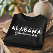 Trendiges Alabama Yellowhammer State T-Shirt