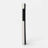 trendiges Antique White mit Monogramm Case-Mate iPhone Hülle (Hinten/Links)
