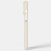 trendiges Antique White mit Monogramm Case-Mate iPhone Hülle (Rückseite / Links)