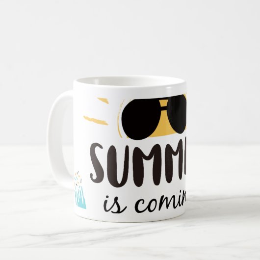 Trendiges, benutzerdefiniertes Design | Personalis Kaffeetasse (Vorderseite Links)